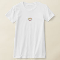 KiniArt Personalizado Reina camiseta