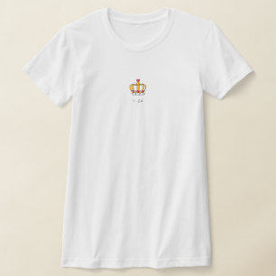 KiniArt Personalizado Reina camiseta