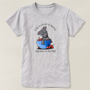 KiniArt Pitbull adora la camiseta