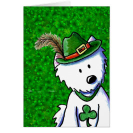 KiniArt St Paddy's Day Westie