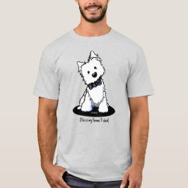 KiniArt Vestido formal camiseta Westie