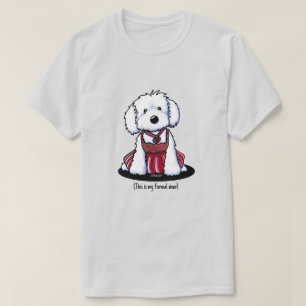 KiniArt Vestir formal camiseta maltesa