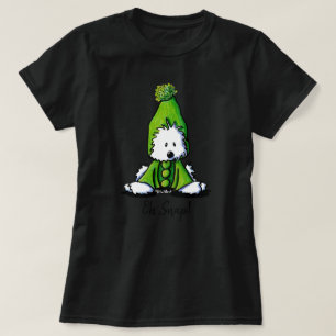 KiniArt Westie Dog Pea Camiseta