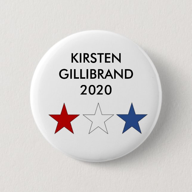 Kirsten Gillibrand para el presidente 2020 botón (Anverso)