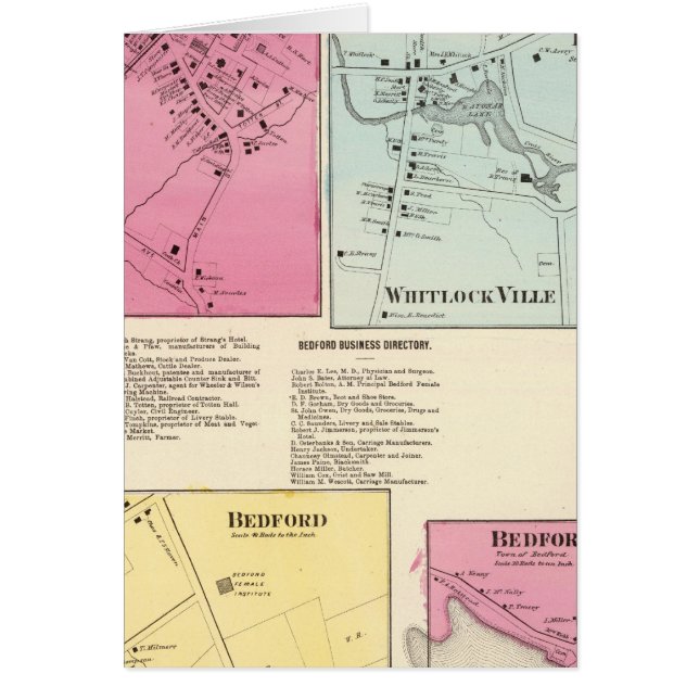 Kisco, Katonah, Whitlock Ville, Bedford (Frente)