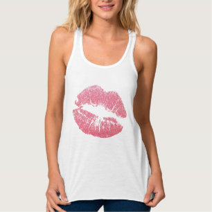 KISS LIPS VOLATINAS CAMISETAS Y TOPS DE TANQUE