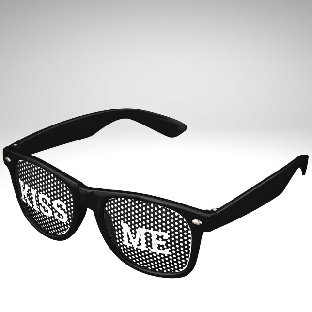 KISS ME Sombras retro / Gafas de sol Fiesta divert (Subido por el creador)