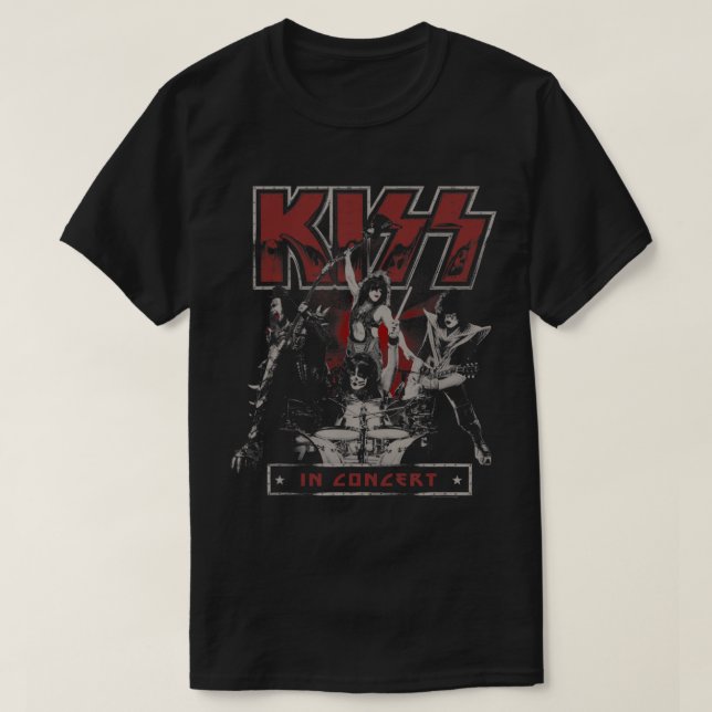 KISS - Vivir en una camiseta de concierto (Diseño del anverso)