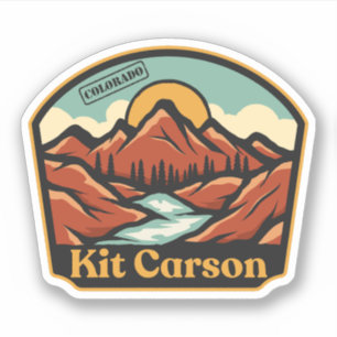 Kit Carson, Pegatina de Colorado