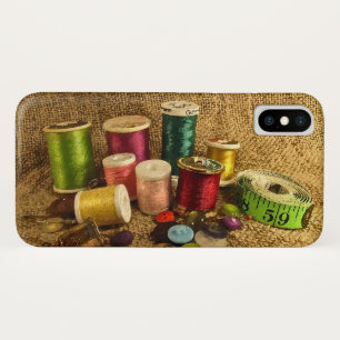 Kit de costura para iPhone X Funda