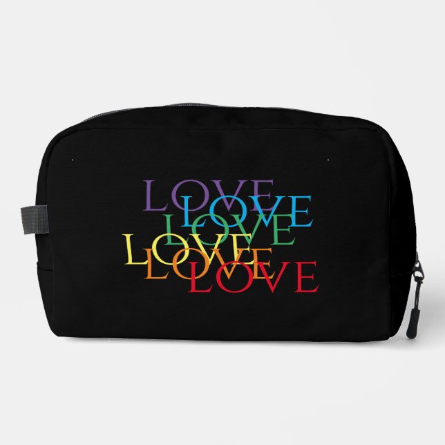 Kit de dopp RAINBOW LOVE II Bolsa (Anverso)