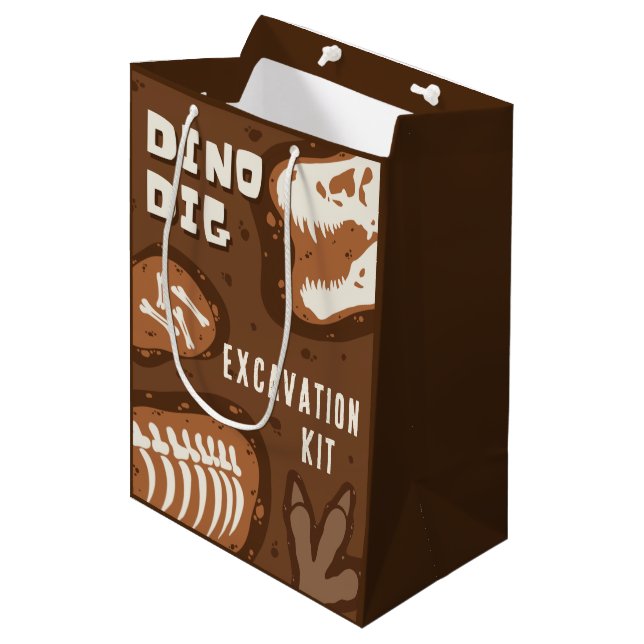 Kit de Excavación de Dinosaurios Dino Dig Bolsa de (Angulo Anverso)