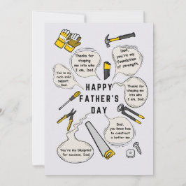 Kit de herramientas para tarjetas del día del padr