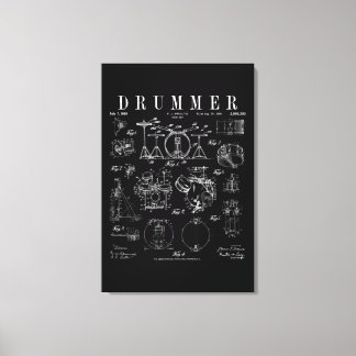 Kit de juego de tambores Impresión de planos de ta
