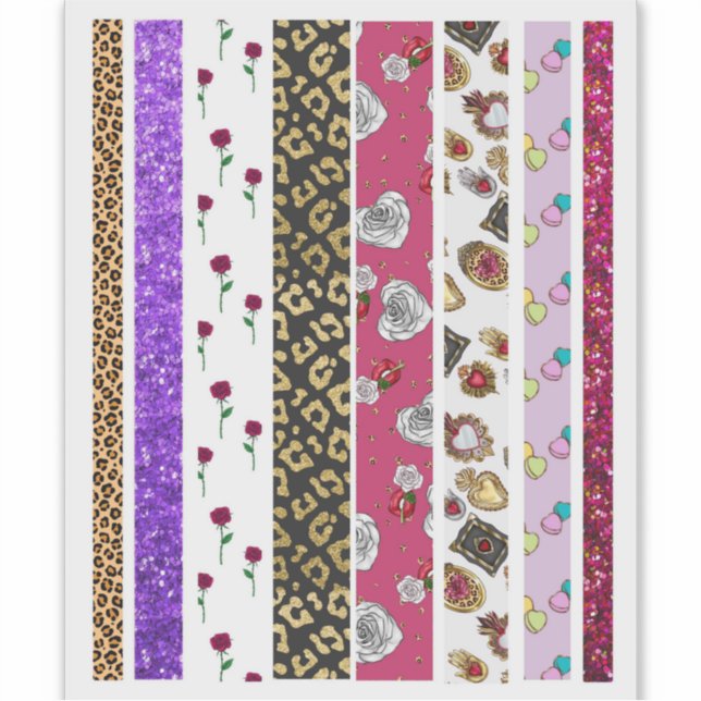 Kit de Pegatinas de Latina Love Planner (Anverso)