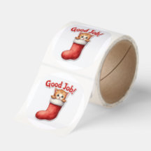 Kit de Pegatinas Motivacionales para Niños Gatito