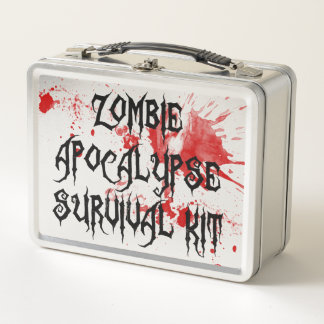 Kit de supervivencia de apocalipsis zombi con sang