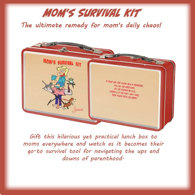 Kit de supervivencia de mamá: regalo del día de la (Subido por el creador)