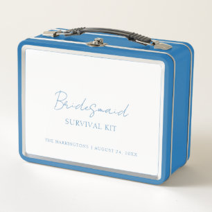 Kit de Supervivencia para Damas de Honor Caja Azul
