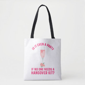 Kit Divertido para Resaca Bolsa de Tela Floral de