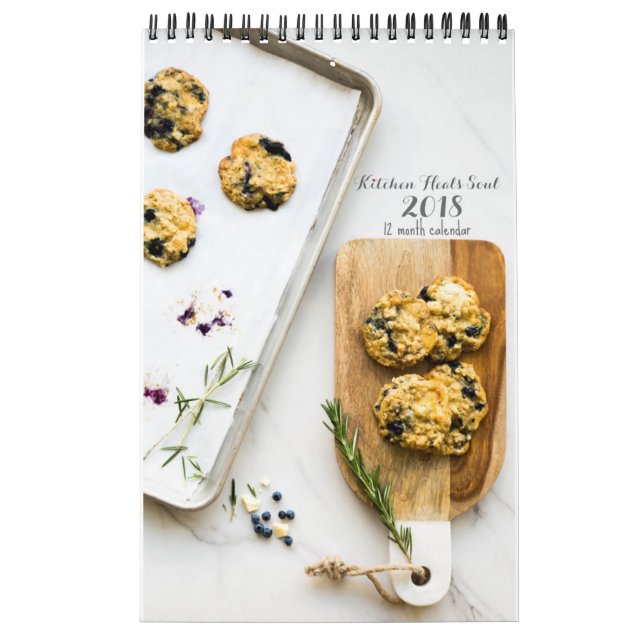Kitchen cura a Soul 2018 calendario PEQUEÑO (Tapa)