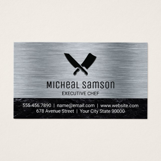 Kitchen Knives | Pincel Metalizado (Frente)