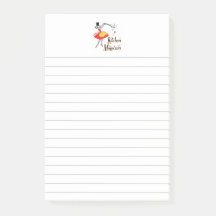 Kitchen Magician Retro Lined Post que nota