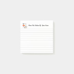 Kitchen Magician Retro Lined Post que nota