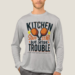 "Kitchen Staff" Pickleball Camisa de manga larga