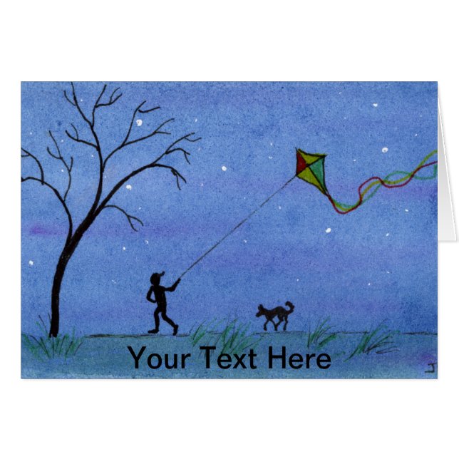 Kite nocturno (Anverso (Horizontal))