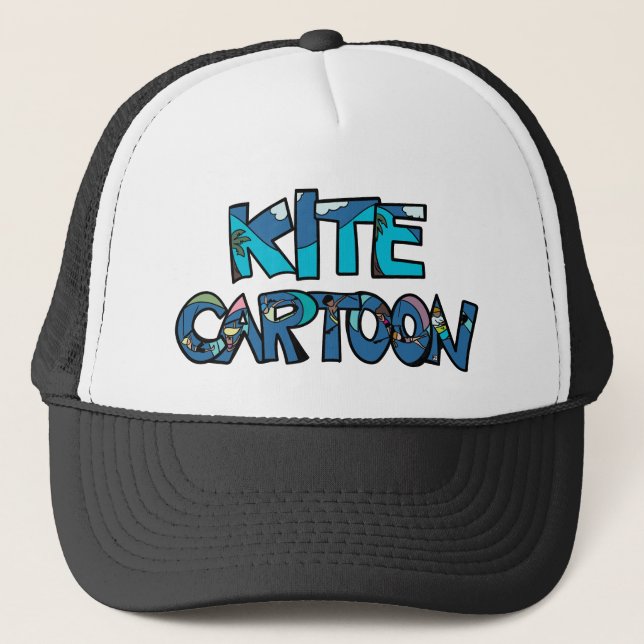 Kitesurf - gorra de Kitecartoon (Anverso)