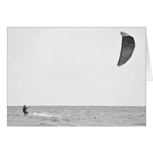 Kitesurf - Tarjeta de felicitación
