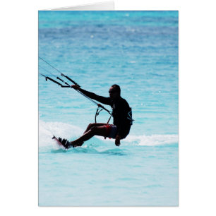 Kitesurfer de Silhouetted