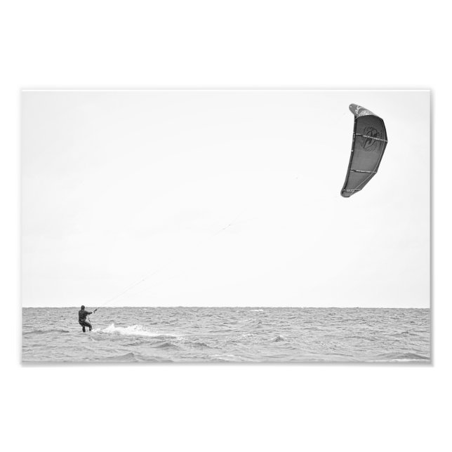 Kitesurfing - Impresión fotográfica (Frente)