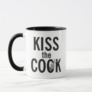 Kitschen Fatty besa al negro de la taza de Coco