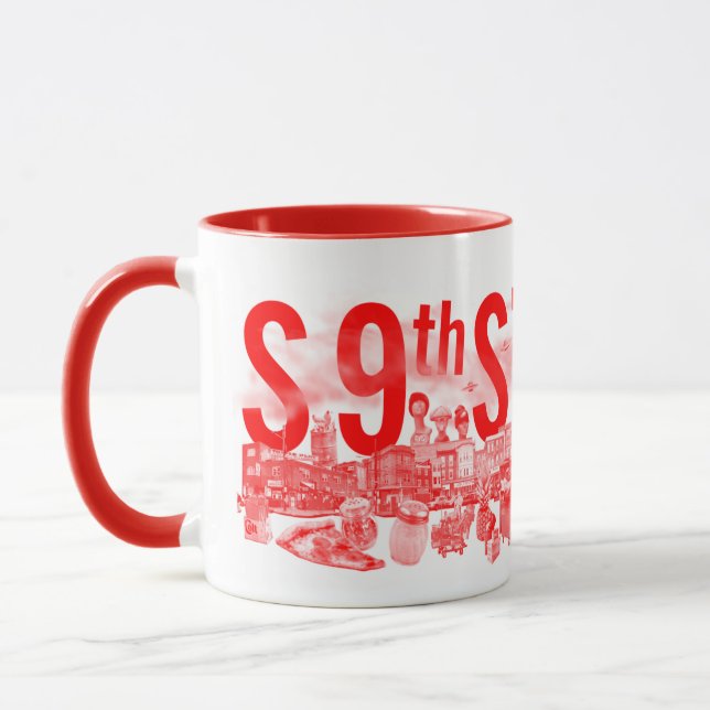 Kitschen Fatty S 9th St Taza Diner Rojo (Izquierda)