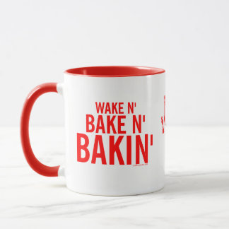 Kitschen Fatty Wake N' Bakin' Taza Diner Rojo