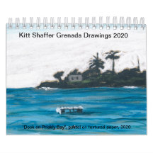 Kitt Shaffer 2020 Granada dibuja calendario
