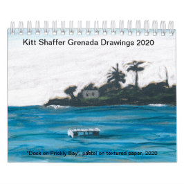 Kitt Shaffer 2020 Granada dibuja calendario