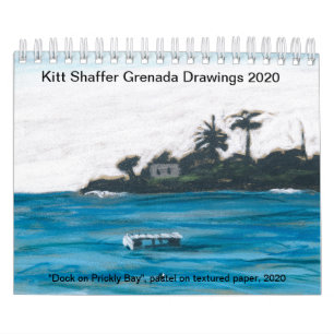 Kitt Shaffer 2020 Granada dibuja calendario