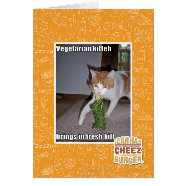 Kitteh vegetariana (Frente)