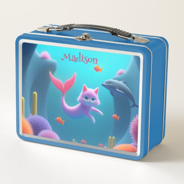 Kitten de sirena rosada (Anverso)