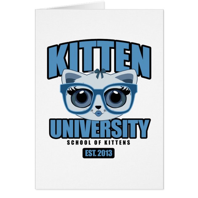 Kitten University - Blue (Frente)