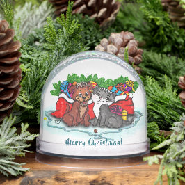 Kitty and Puppy , Happy XMas