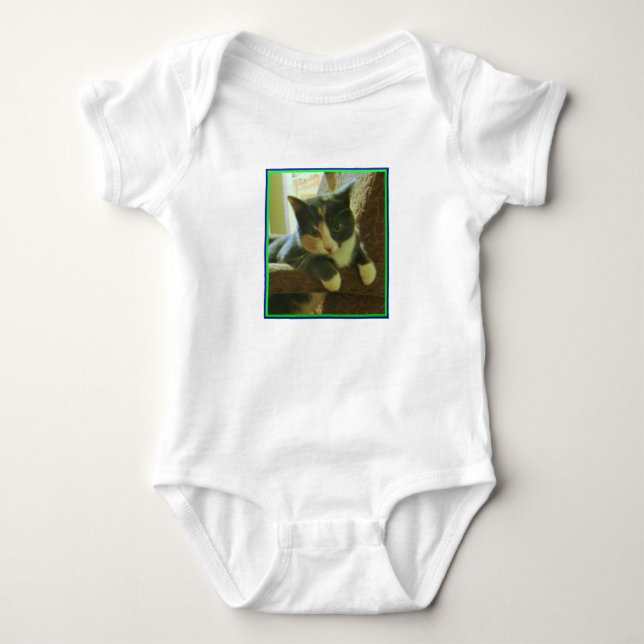 Kitty Baby Jersey Bodysuit (Anverso)