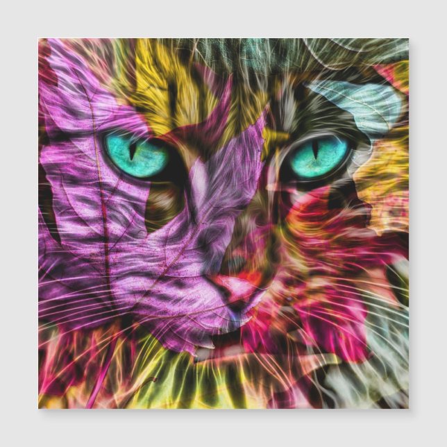 Kitty Cat Kitten Artsy Design (Anverso)