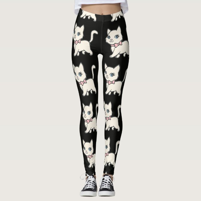 KITTY CAT YOGA PANTS LEGGINGS (Anverso)
