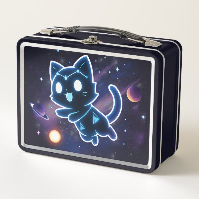 Kitty Constellation Celestial Cat Cosmos Space (Anverso)