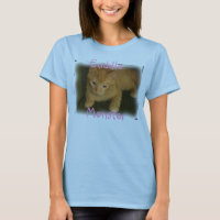 Kitty "Cuddle Monster" Mujer muñeca bebé camiseta