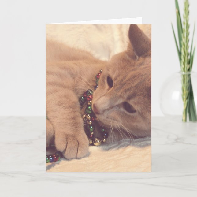 Kitty de Navidad vintage (Anverso)